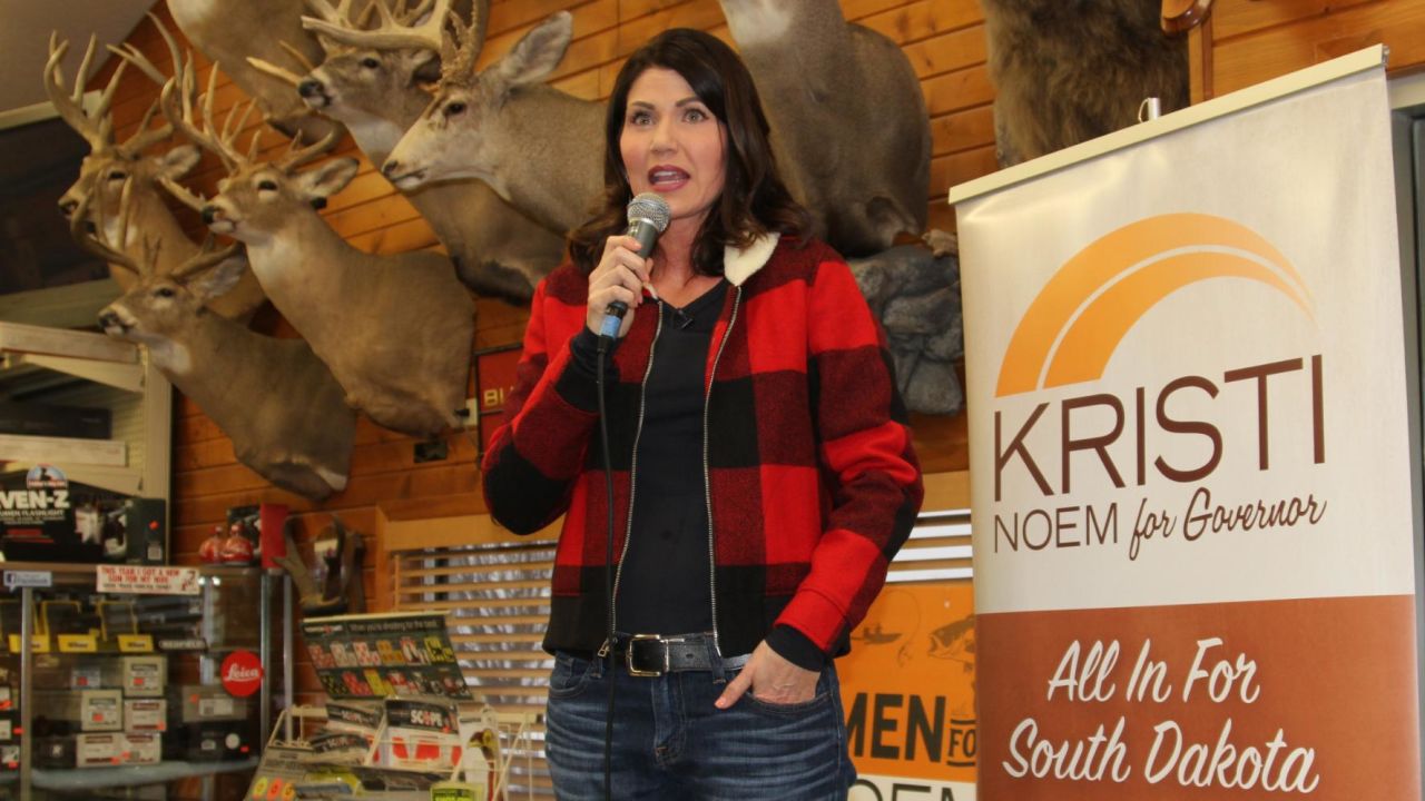 Despite Noem's South Dakota history and public service credentials, some have questioned whether she has the right "body part" to be governor.