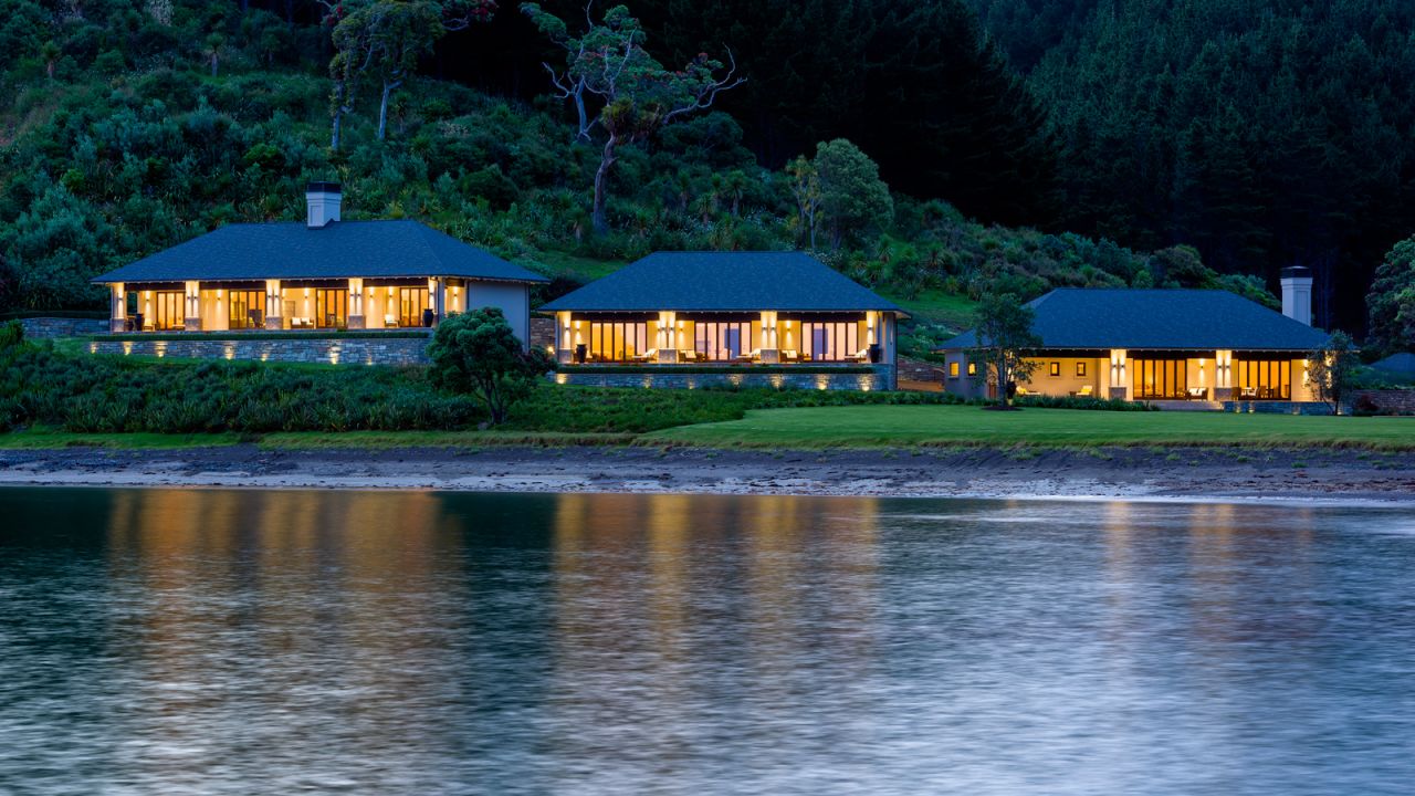 <strong>Helena Bay Lodge, North Island, New Zealand: </strong>With no more than 10 guests allowed on the property at a time, this hotel, made up of five villas set upon three kilometers of private coastline, is the definition of exclusivity.