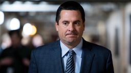 UNITED STATES - FEBRUARY 27: Rep. Devin Nunes, R-Calif., leaves the House Republican Conference meeting in the Capitol on Tuesday, Feb. 27, 2018. (Photo By Bill Clark/CQ Roll Call)