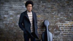 In this undated handout supplied by Kensington Palace, cellist Sheku Kanneh-Mason, who performed at the wedding of Prince Harry and Meghan Markle poses for a photograph. The couple married in St. George's Chapel at Windsor Castle on May 19. (Photo by Lars Borges/Kensington Palace via Getty Images)