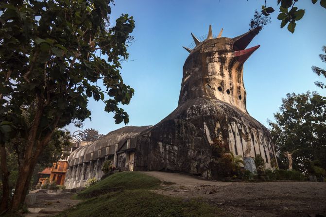 Bukit Rhema, otherwise known as gereja ayam, was initially envisioned to look like a dove.
