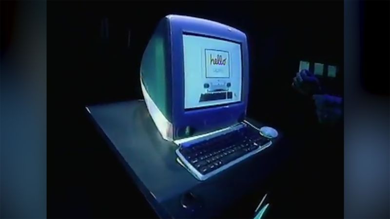 Watch Steve Jobs unveil the iMac in 1998 | CNN Business