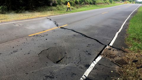 The ground in the rift zone is often cracked open.