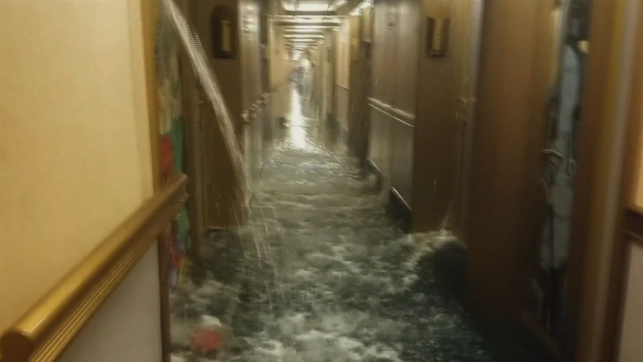 Carnival cruise ship floods in the Caribbean CNN