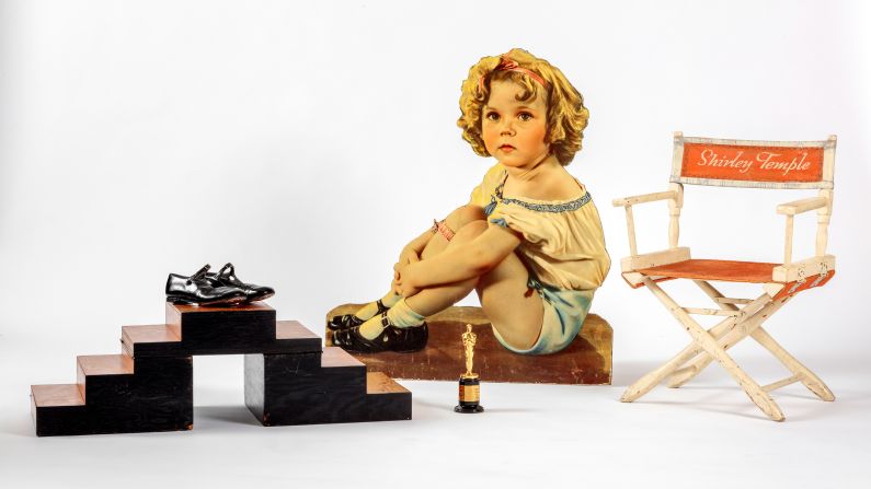 <strong>Surely, Shirley:</strong> Shirley Temple Black donated these tap shoes and practice steps from her film "The Little Colonel."