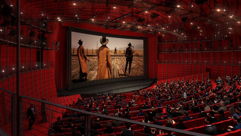 <strong>The silver screen:</strong> It wouldn't be a movie museum without a cinema -- this one will be named in honor of entertainment mogul David Geffen.