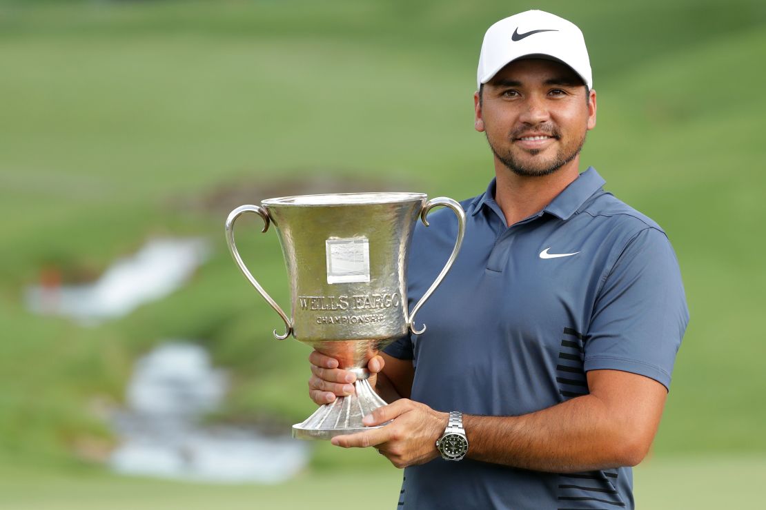 Jason Day clinched his second win of 2018 with the Wells Fargo title at Quail Hollow.