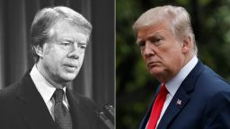 Jimmy Carter Donald Trump split