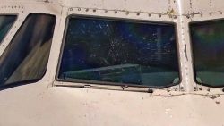 A JetBlue flight from San Juan to Tampa was diverted when the outer layer of the plane's windshield shattered.