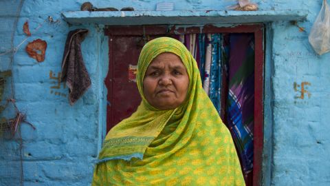 Kishwar Jahan, 60, social worker at a school in Laxmi Nagar slum