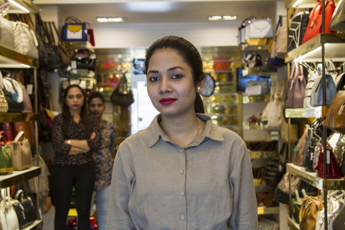 Ruksana Dilshad Ali, 25, shop assistant