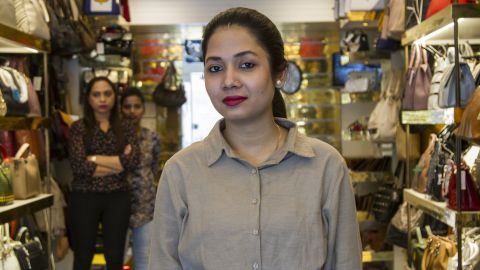 Ruksana Dilshad Ali, 25, shop assistant