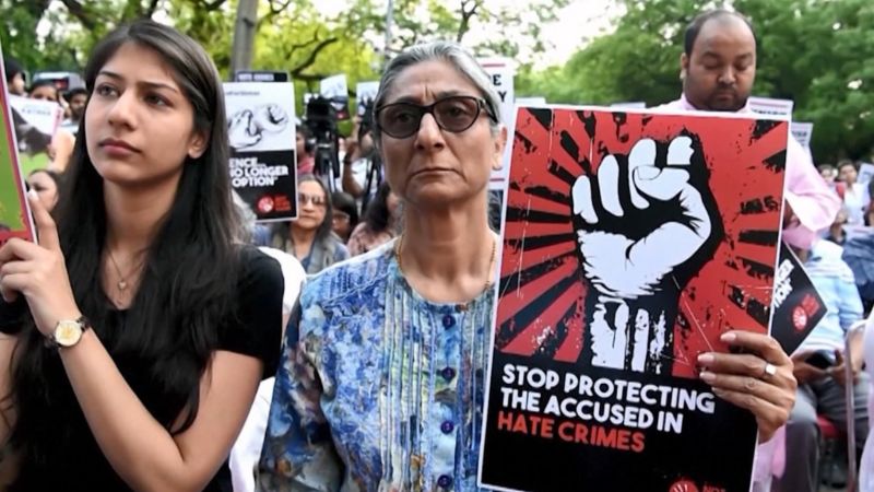 Series of rape cases spark protests in India