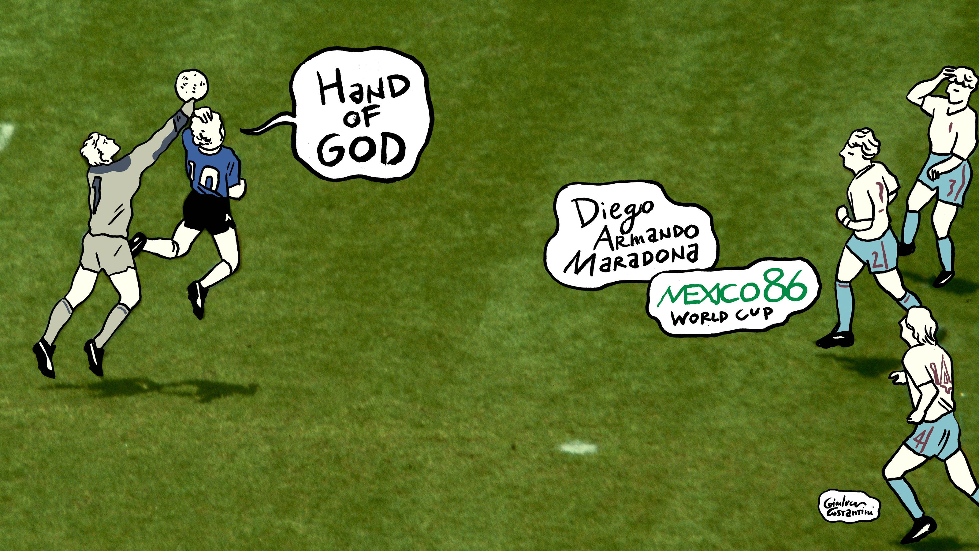 Diego Maradona: How the 'Hand of God' and the 'Goal of the Century'  redefined football | CNN