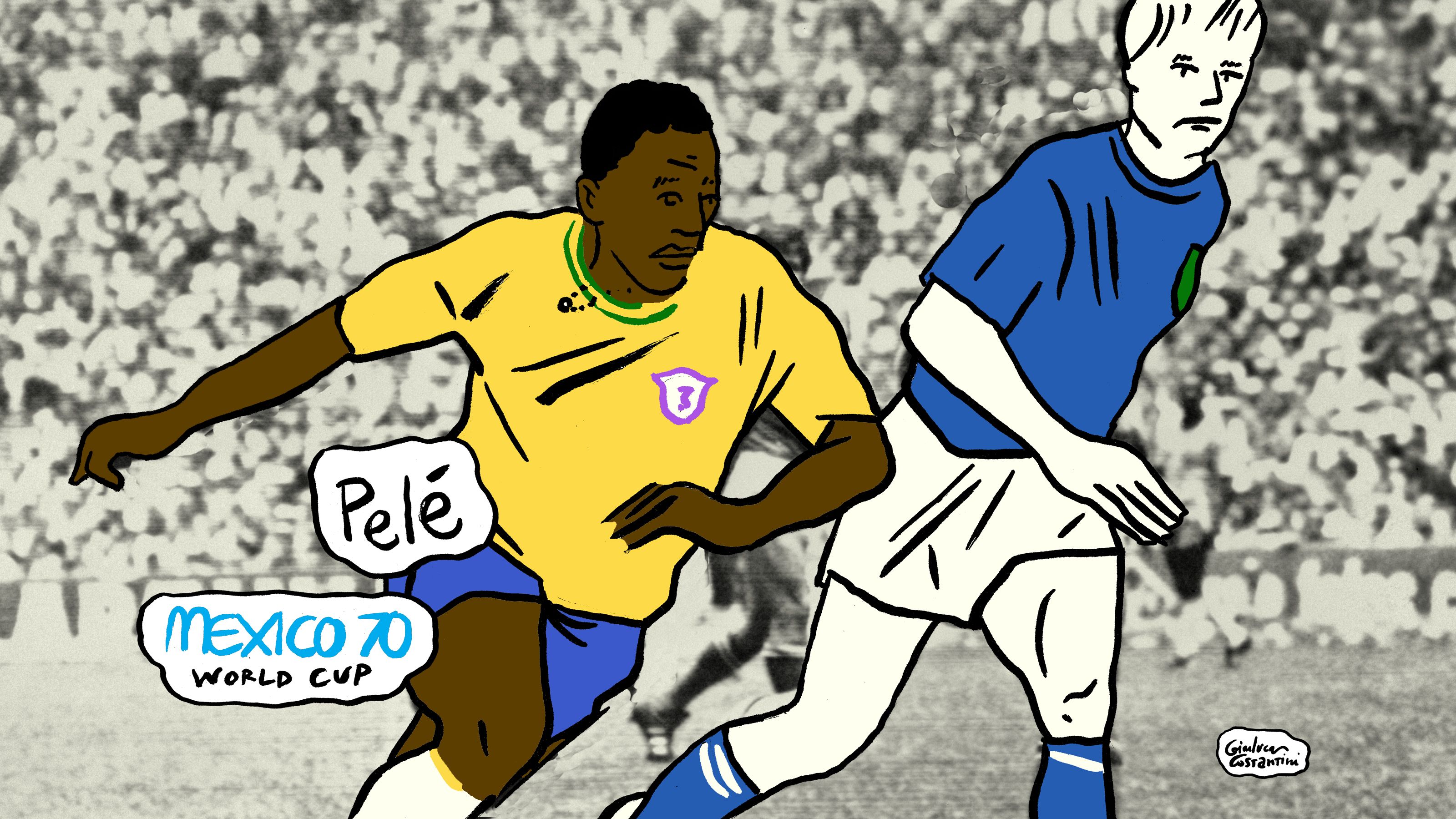 Pele Almost Goal World Cup 70 by WMQZART on DeviantArt