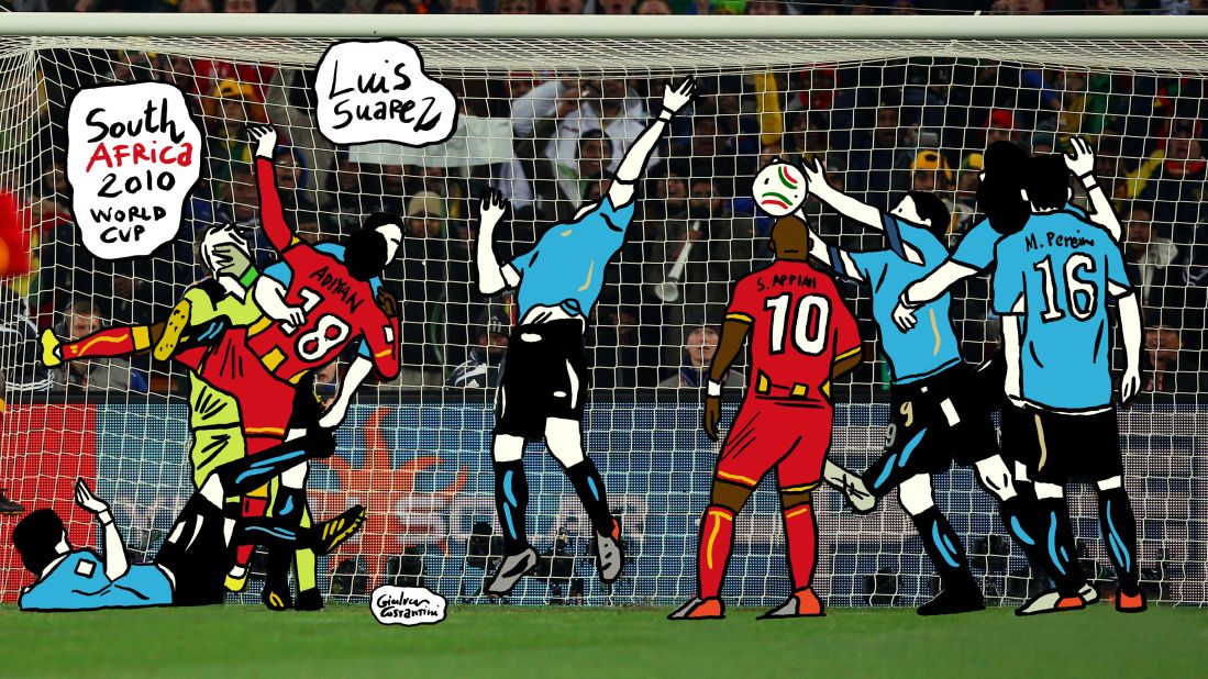 Most Memorable World Cup 2010 Football Moments