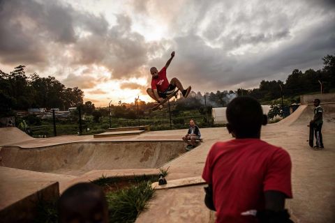 Skateboarding arrived in Kenya about a decade ago. Since then, the scene has gone from the strength to strength. 