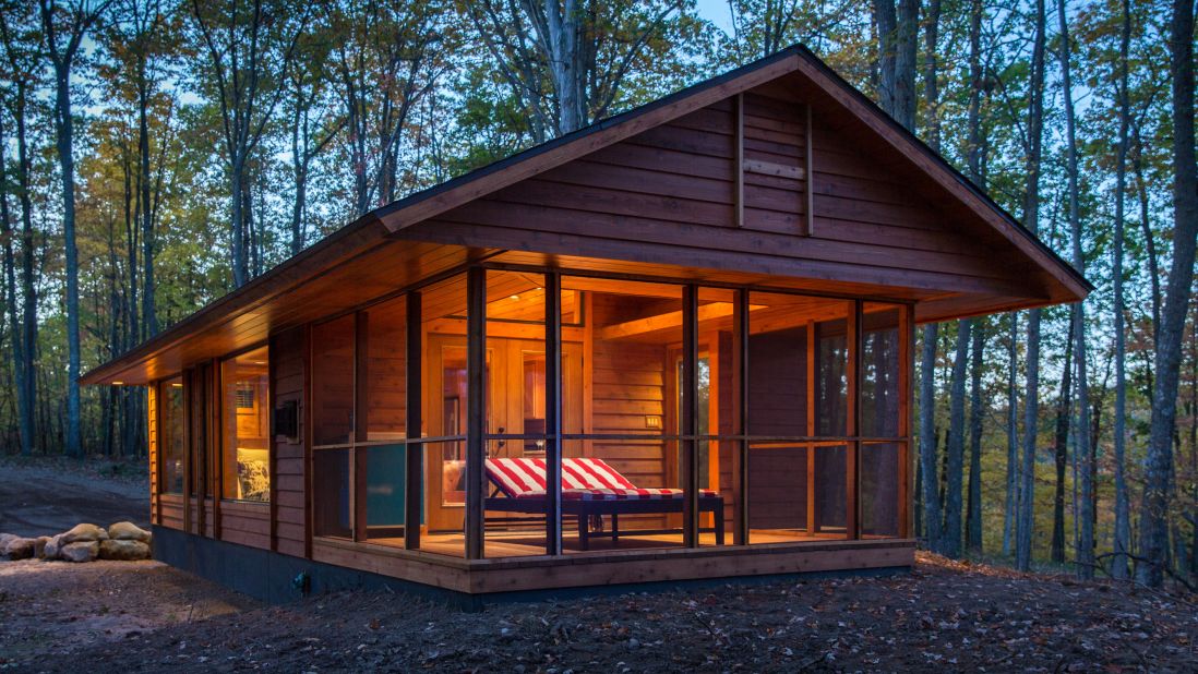 <strong>Canoe Bay ESCAPE Village, Rice Lake, Wisconsin: </strong>These four tiny homes sit on 100 acres of forests, lakes and trails.  