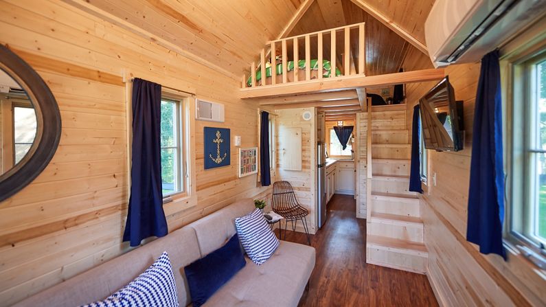 <strong>Tuxbury Tiny House Village, South Hampton, New Hampshire:</strong> Just an hour from Boston, this tiny house village is open from mid-April through mid-October, with activities mostly centered around the outdoors.  