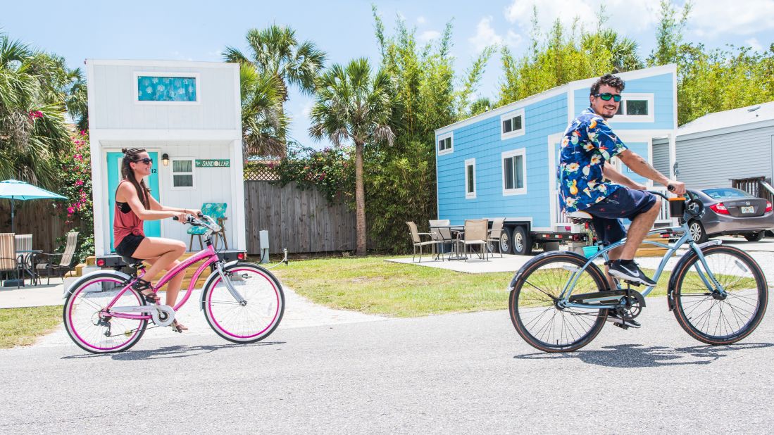 <strong>Tiny House Siesta, Sarasota, Florida:</strong> This sunny resort opened in February 2017 with a quirky, beachy vibe throughout. 