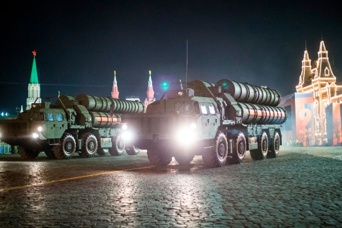 Russia parade rehearsal s-400