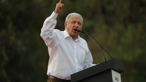Front-runner Manuel Lopez Obrador