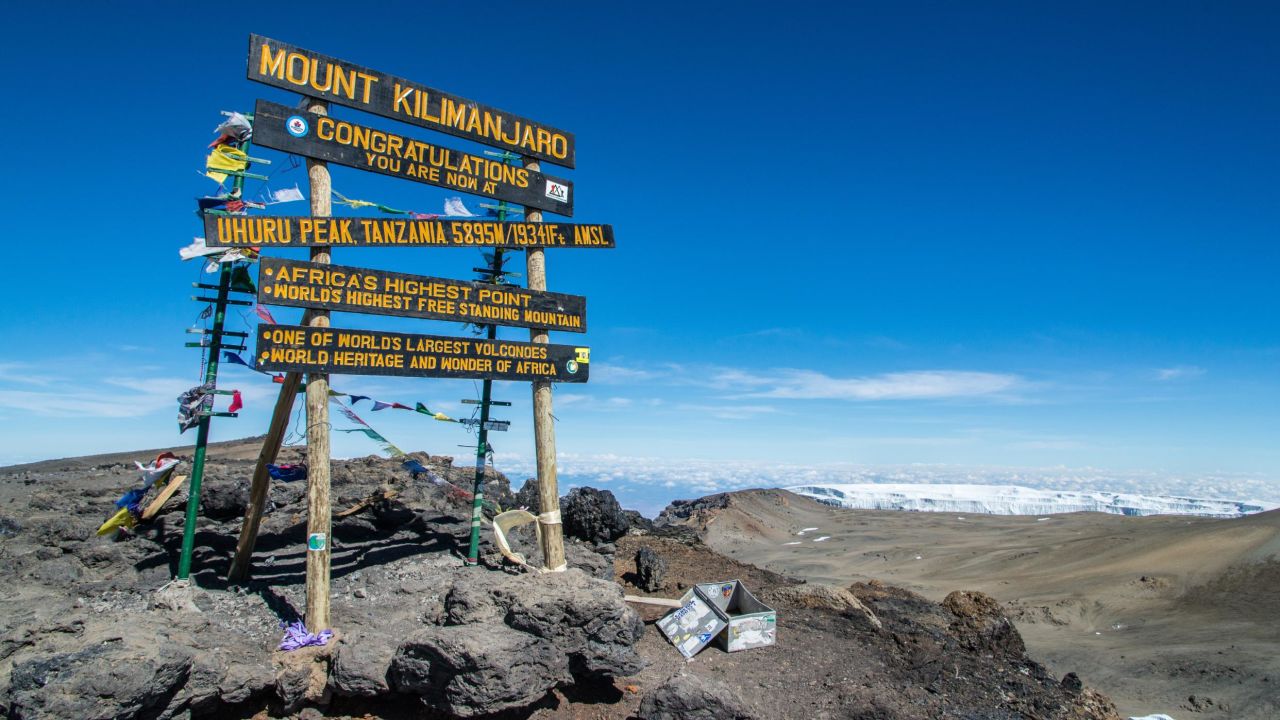 Mount Kilimanjaro is the top of Africa.