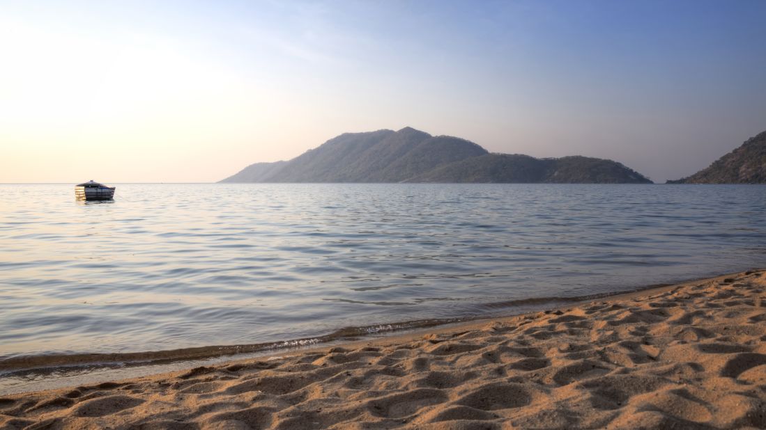 <strong>Lake Malawi, Malawi:</strong> This clear lake is home to many species of colorful fish found nowhere else on Earth, and is a great way to end a trip to Africa in a beautiful, relaxed setting.