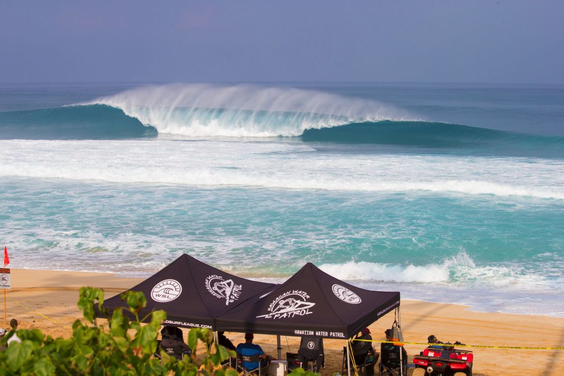 The break known as "Pipeline" on Oahu's North Shore is one of surfing's most iconic waves. 