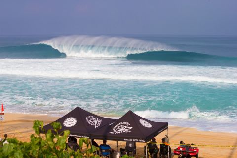 Critics worry the wave will strip surfing of its soul. Slater, who has won multiple contests at waves such as Hawaii's iconic Pipeline (pictured), says "nothing will replace the ocean" and adds surfing can evolve with both.