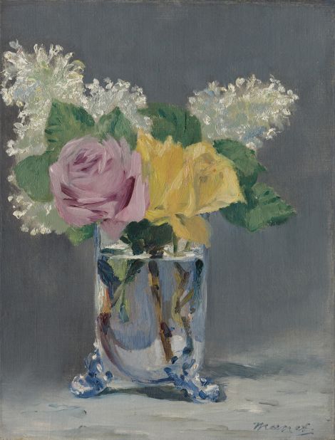 "Lila's et roses" by Edouard Manet realized over $12 million. Estimate: $7-10 million. Sold: $12,968,750