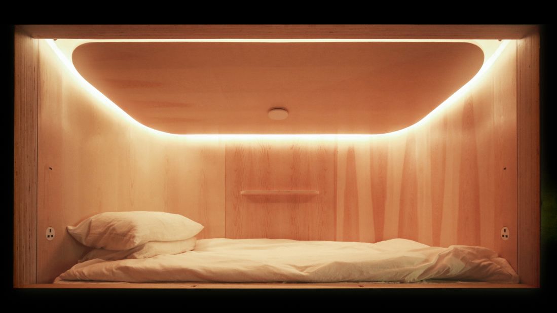 SLEEEP is billed as Hong Kong's first licensed capsule hotel open to both men and women. The capsule hotel hopes to become a haven for the city's sleep-deprived.