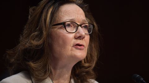 Gina Haspel testifies before the Senate Intelligence Committee on her nomination to be the next CIA director in the Hart Senate Office Building on Capitol Hill in Washington, DC on May 9, 2018. (Photo by MANDEL NGAN / AFP) (Photo credit should read MANDEL NGAN/AFP/Getty Images)
