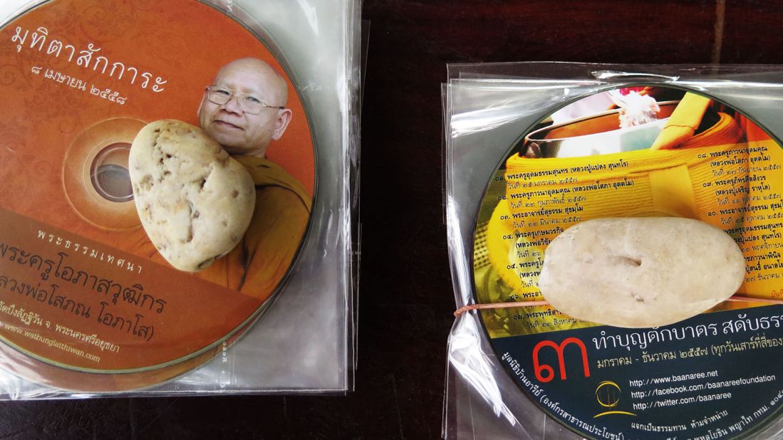 <strong>Also on the menu: </strong>Buddhist teachings are available on audio discs for those who want to learn more about death awareness and other concepts.