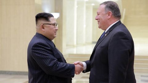 US Secretary of State Mike Pompeo met with Kim Jong Un in Pyongyang twice in six weeks.