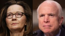 John McCain Gina Haspel split