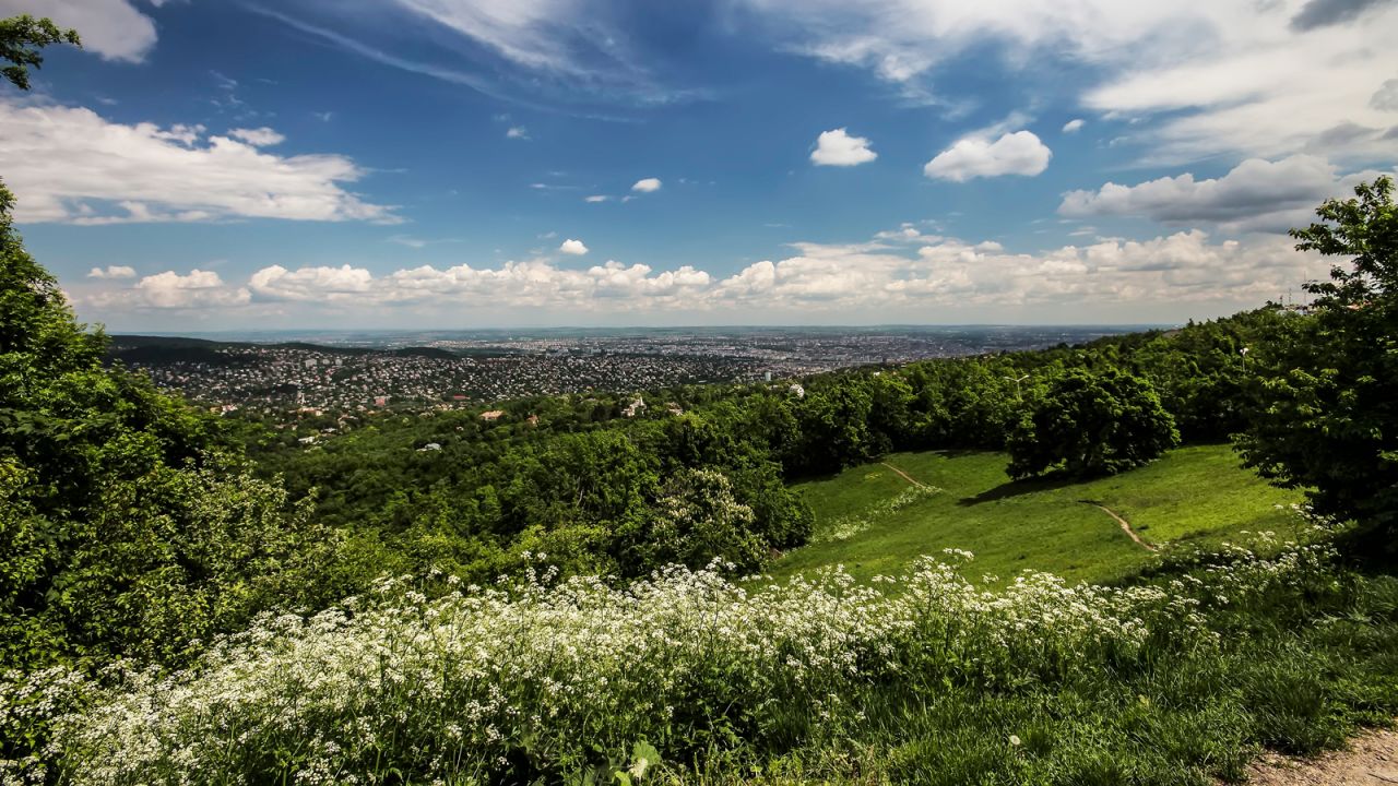 <strong>Buda Hills: </strong>This range of hills rising up to 500 meters along the Buda side of Budapest offers a variety of outdoor activities as well as awe-inspiring vistas of the Hungarian capital.  