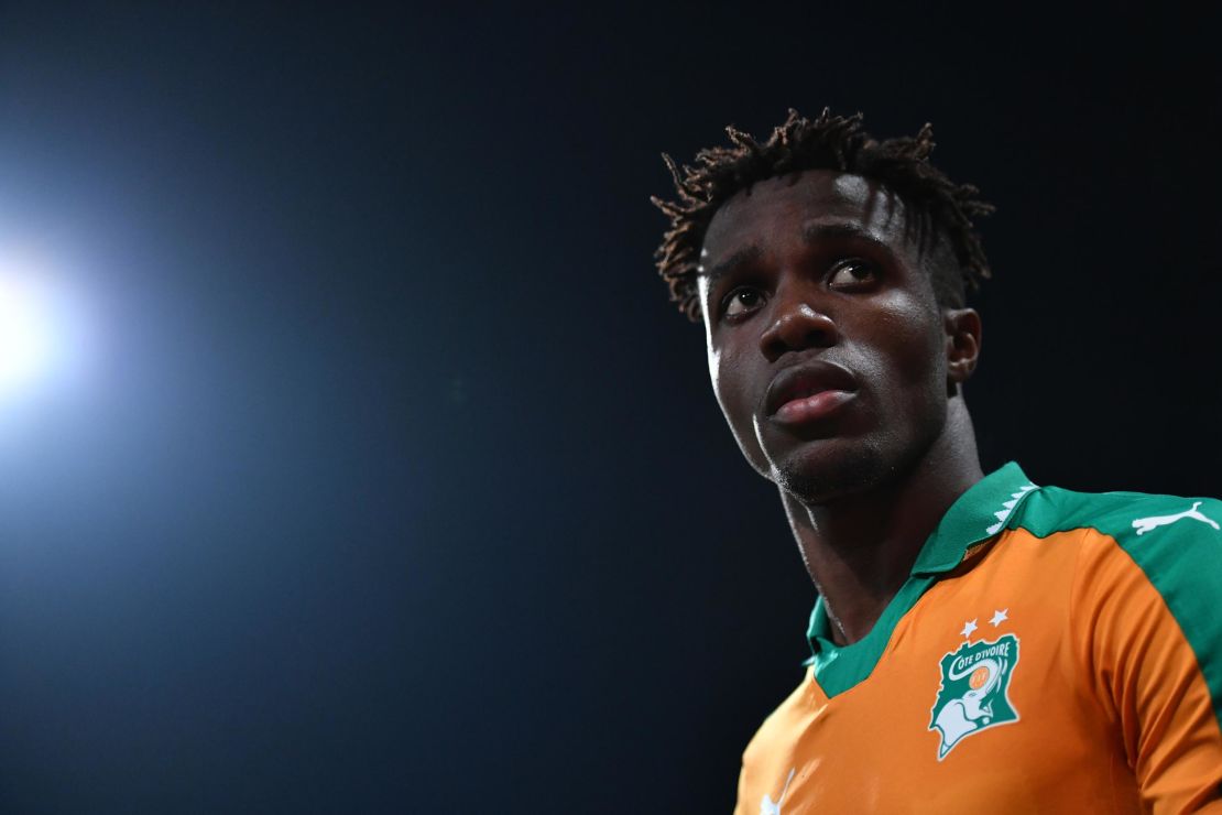 Mercurial forward Wilfried Zaha has switched nations to a team that won't be at this summer's World Cup. 