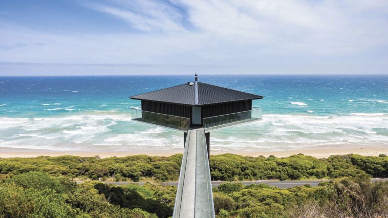<strong>Pole House, Fairhaven, Australia: </strong>What's better than waking up to a stunning sea view? If you're feeling in the mood for some ocean-based escapism, Sebastiaan Bedaux's "<a href="index.php?page=&url=https%3A%2F%2Fwww.accpublishinggroup.com%2Fuk%2Fstore%2Fpv%2F9789401447607%2Focean-view%2Fsebastiaan-bedaux%2F" target="_blank" target="_blank">Ocean View: The Perfect Holiday Homes</a>" showcases stunning sea properties from across the globe.