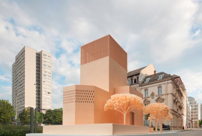 A church, a synagogue and a mosque all in one building. Designed for an island in Berlin, it will be unique in the world, say designers Kuehn Malvezzi. This is the product of local religious leaders getting together -- and challenging their own congregations -- to imagine a more integrated city. 
