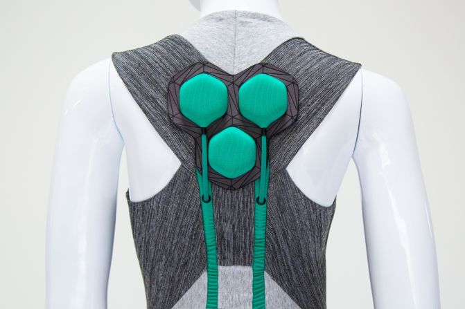 Created by Seismic and designer Yves Behar, the suit is equipped with electronic muscles and designed to help the elderly.