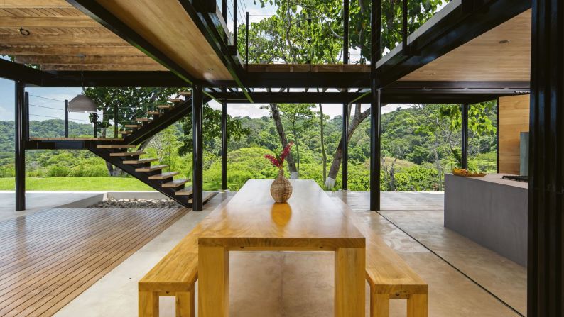 <strong>Ocean Eye, Santa Teresa, Costa Rica: </strong>This property is blessed with views of the ocean and the jungle, so the architect built multiple terraces in order to ensure guests can enjoy all the vistas on offer.