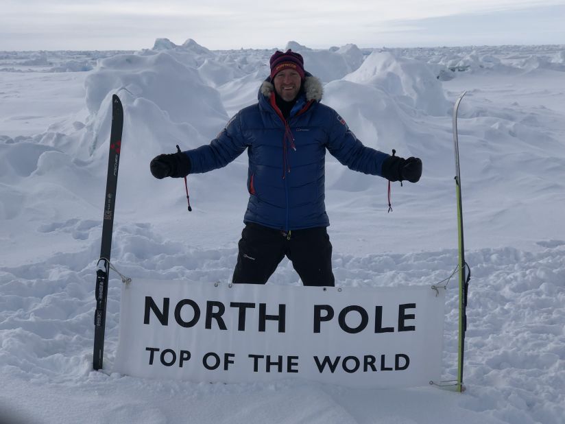 Will Greenwood, who won the Rugby World Cup with England in 2013, traveled to the North Pole in April in memory of his son Freddie, who was born at 22 weeks and lived for just 45 seconds.