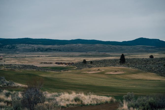 Silvies Valley boasts three golf courses, although only one caters for goat caddies. 