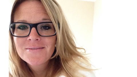 Mary Morgan in October 2016, one month before she says she was raped by a pilot.