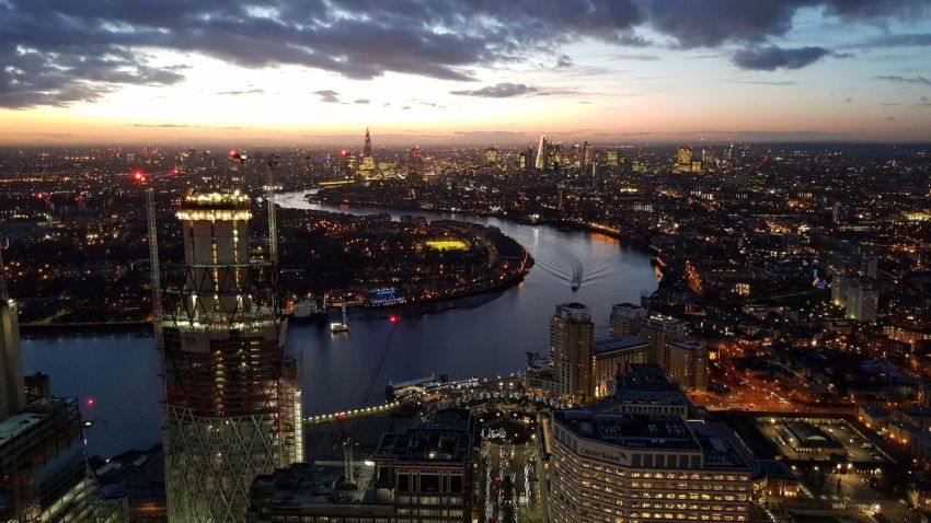 London first panormaic timelapse 