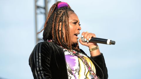 Rapper Kamaiyah performs onstage during the Day N Night Festival at Angel Stadium of Anaheim on September 8, 2017 in Anaheim, California. 