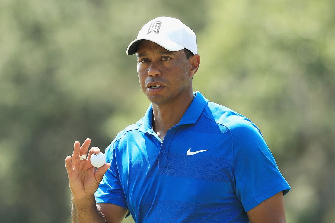 Tiger Woods shot a level-par 72 to beat Mickelson by seven strokes.