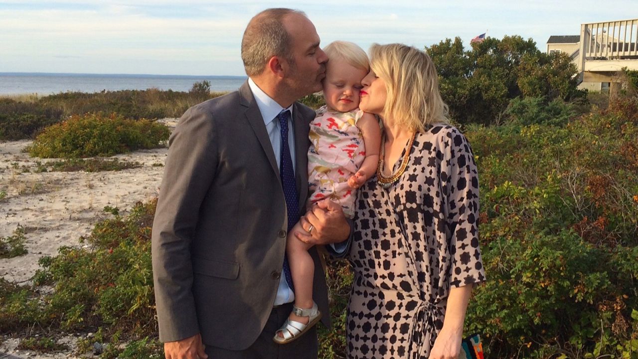 Erika and Scott Powers met in college while they were both in school in Rhode Island.