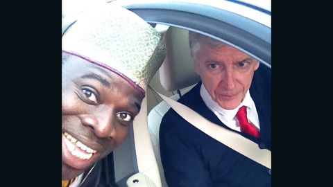 Kelechi Anyikude, Africa's Arsenal superfan.